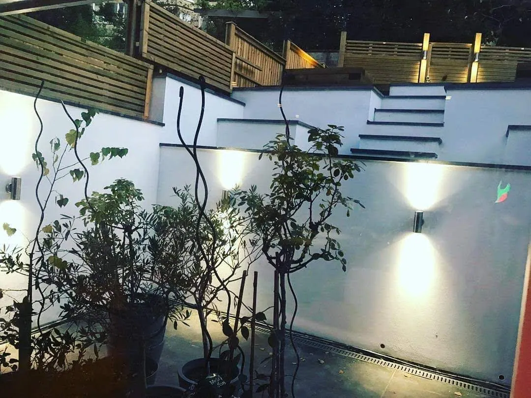 Three-Tier Garden with Feature Lighting – photo 5