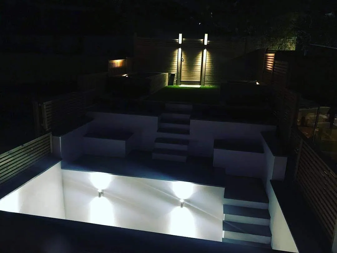 Three-Tier Garden with Feature Lighting – photo 6
