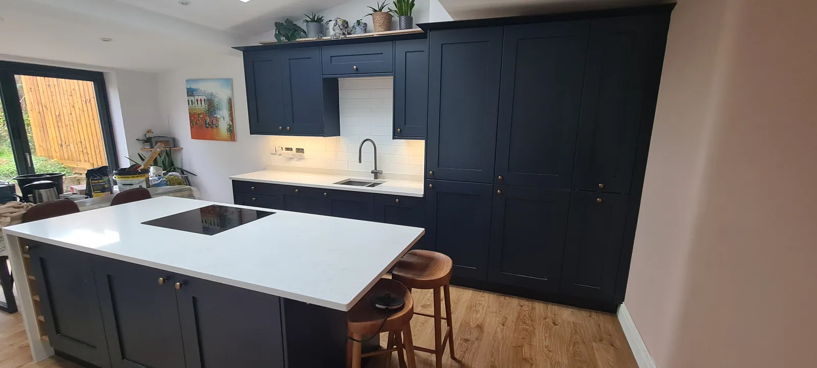 Navy Shaker Kitchen Renovation – photo 2