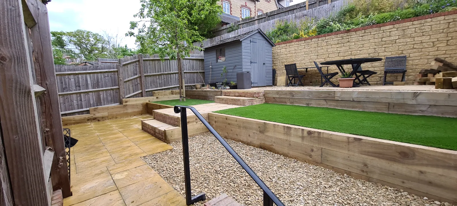 Tiered Artificial Lawn Garden – photo 3