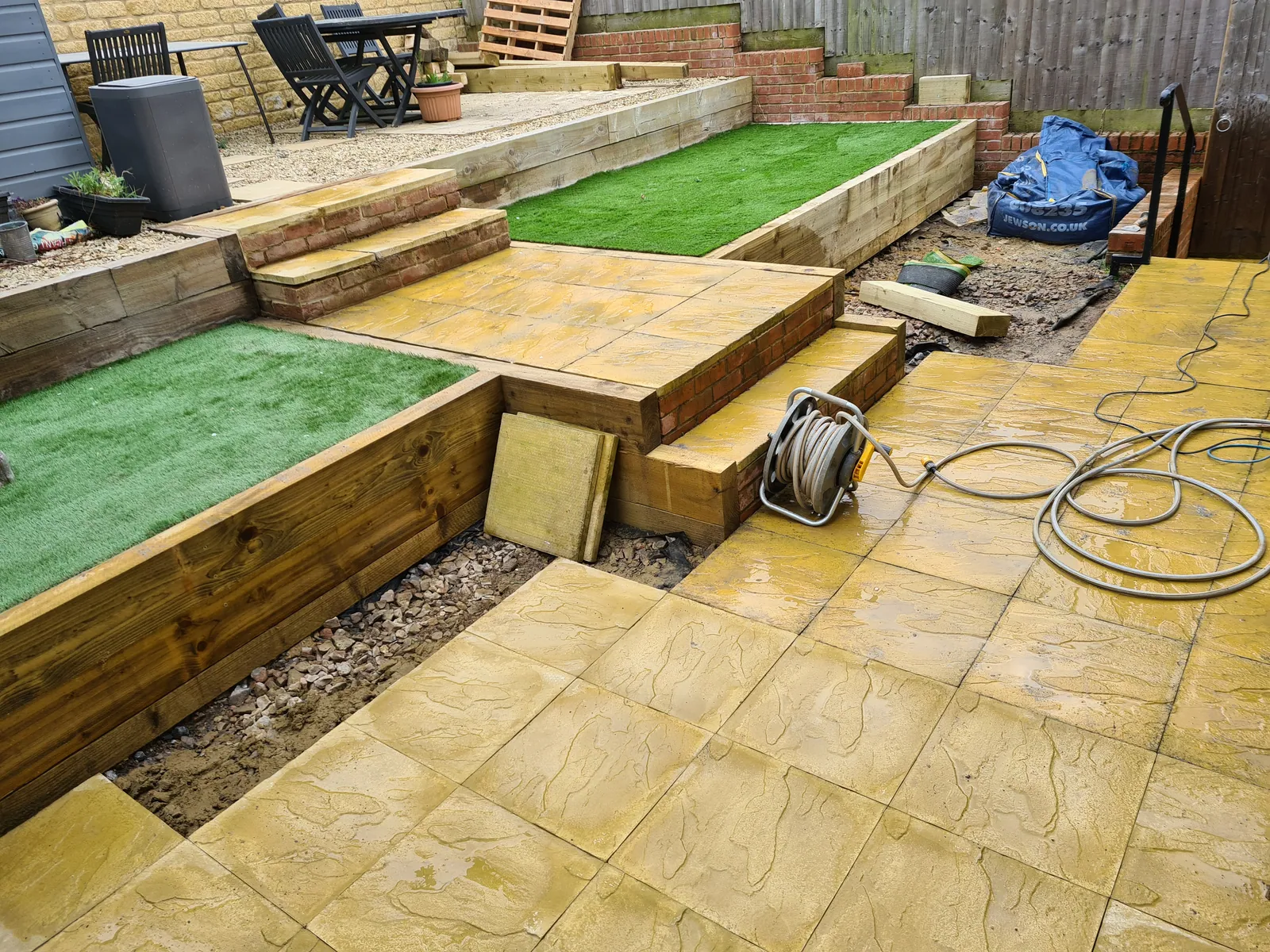Tiered Artificial Lawn Garden – photo 4